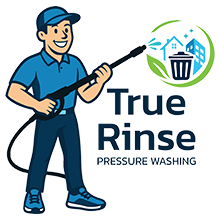 Garbage Can Cleaning | True Rinse Pressure Washing Albany NY Logo